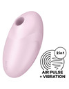 satisfyer - vulva lover 3 air pulse stimulator vibrator black D-232922