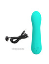 pretty love - faun rechargeable vibrator aqua green D-238719