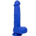 admiral - captain dildo realistico vibrador azul