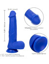 Vibrador Realístico Admiral Captain Azul,D-238338