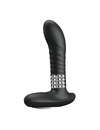 Plug Anal Pretty Love com Vibração e Rotação Preto,D-220352