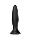 mr play - rechargeable black vibrator anal plug D-226634