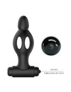 Plug Anal Mr Play Silli com Vibração Preto,D-226639