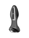 satisfyer - rotator plug 2+ vibrating plug app black D-231883