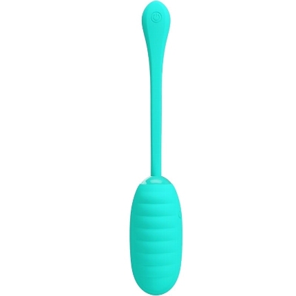 pretty love - kirk rechargeable vibrating egg aqua green D-238703