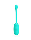 pretty love - kirk rechargeable vibrating egg aqua green D-238703