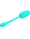 pretty love - kirk rechargeable vibrating egg aqua green D-238703