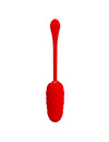 pretty love - vibrating egg with red rechargeable marine texture D-238711