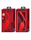 pretty love - vibrating egg with red rechargeable marine texture D-238711