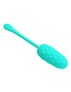 pretty love - vibrating egg with aqua green rechargeable marine texture D-238713