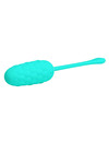 pretty love - vibrating egg with aqua green rechargeable marine texture D-238713