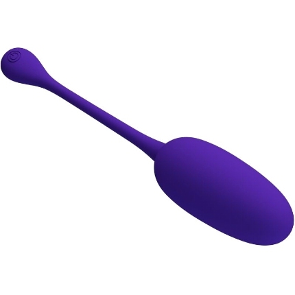 pretty love - knucker purple rechargeable vibrating egg D-238721