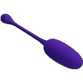 pretty love - knucker purple rechargeable vibrating egg