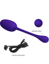 pretty love - knucker purple rechargeable vibrating egg D-238721