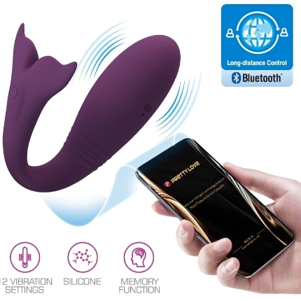 pretty love - jayleen vibrator app remote control purple D-238727