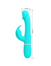 Vibrador Rabbit Pretty Love Dejon Verde,D-238780