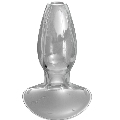 anal fantasy elite collection - anal gaper dilator for beginners crystal size s