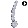 icicles - n. 66 transparent massager