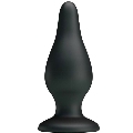 Plug Anal Pretty Love Ergonomic Preto 15.4 cm