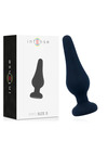 intense - anal plug pipo s black silicone 9.8 cm D-216039