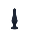 intense - anal plug pipo s black silicone 9.8 cm D-216039