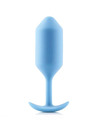 b-vibe - snug anal plug 3 sky blue D-217129