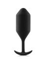 Plug Anal B-Vibe Snug 4 Preto,D-217130