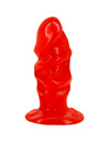 Plug Anal Baile com Ventosa Vermelho,D-219255