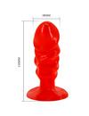 baile - unisex anal plug with red suction cup D-219255