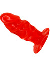 Plug Anal Baile com Ventosa Vermelho,D-219255