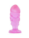 baile - unisex anal plug with pink suction cup D-219976