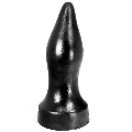 hung system - patrol anal plug black color 23 cm