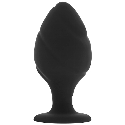 Plug Anal OhMama Thick Preto 8 cm,D-227266