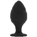 Plug Anal OhMama Thick Preto 9 cm