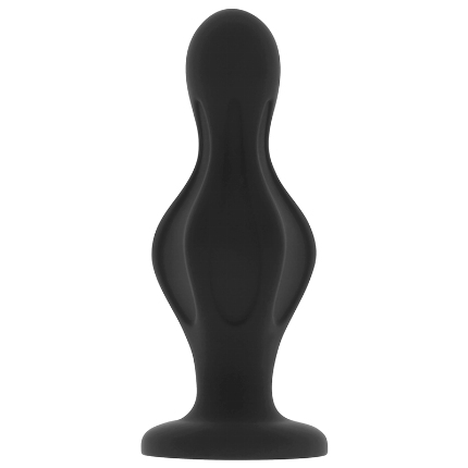 Plug Anal OhMama Shape Preto 12 cm,D-227268