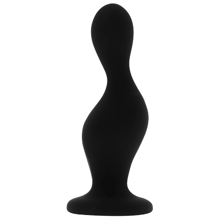 Plug Anal OhMama Curve Preto 12 cm,D-227269