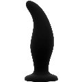 Plug Anal OhMama Curvy Preto 12 cm