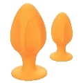 california exotics - cheeky buttplug orange