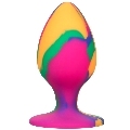 california exotics - cheeky large tie-dye plug anal