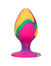 california exotics - cheeky large tie-dye plug anal D-232204