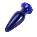 Plug Anal Toyjoy Shining Vidro Azul