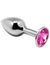 Plug Anal com Jóia Alive 9 cms Rosa,D-237183