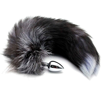 alive - anal pleasure plug metal fox tail size s D-237205