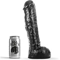 Dildo Realístico All Black Dong Preto 29 cm