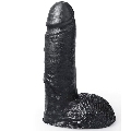 Dildo Realístico Hung System Cesar Preto 19 cm