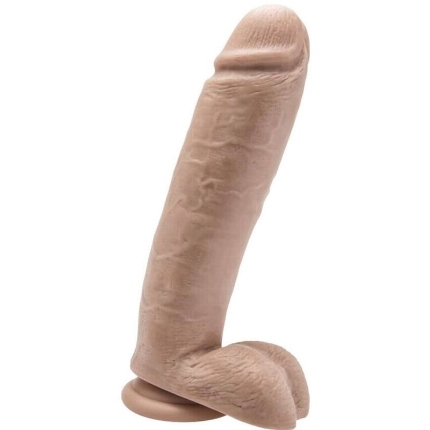 Dildo Realístico Get Real com Testículos Bege 25,5 cm,D-234571