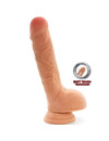 Dildo Realístico Get Real Dual Densidade Bege 18 cm,D-234580