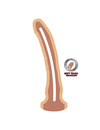 Dildo Realístico Get Real Dual Density com Testículos Bege 20,5 cm,D-234591