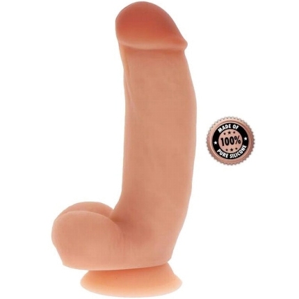 Dildo Realístico Get Real Dong com Testículos Bege 18 cm,D-234598