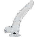 Dildo Realístico Alive Stallion Transparente 22 cm